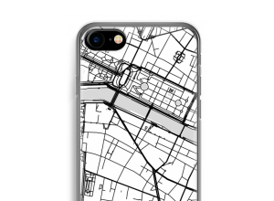 Zet een stadskaart op je  iPhone 7 hoesje