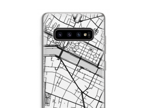 Zet een stadskaart op je  Samsung Galaxy S10 Plus hoesje