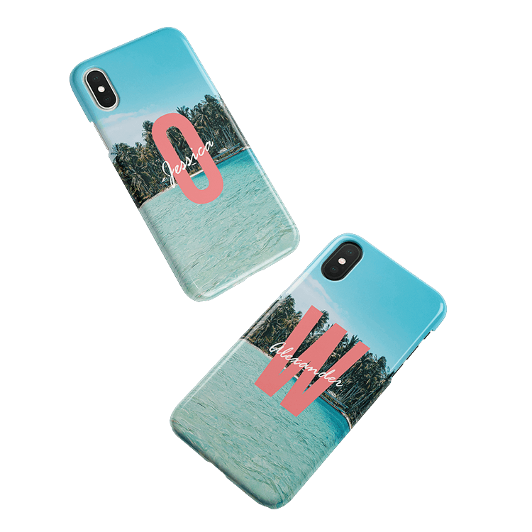 Plaats nu je Monogram op je iPhone 5 / 5S / SE smartphone hoesje